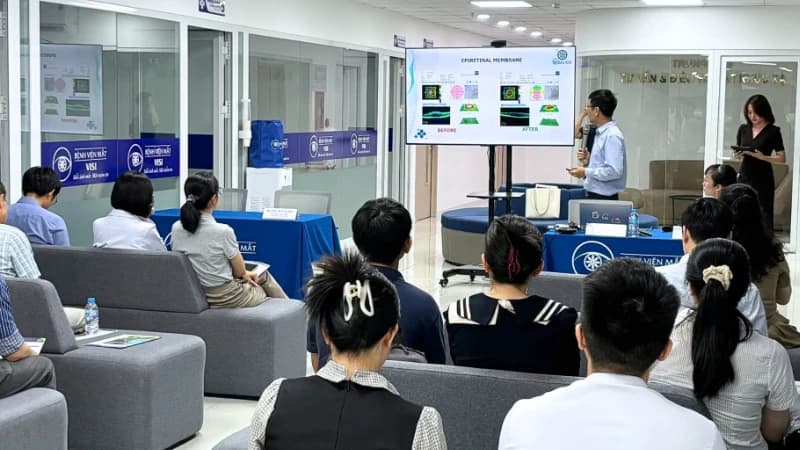 HỘI THẢO TRAO ĐỔI CHUYÊN MÔN TRONG ĐIỀU TRỊ BỆNH LÝ ĐÁY MẮT TẠI HỆ THỐNG BỆNH VIỆN MẮT VISI