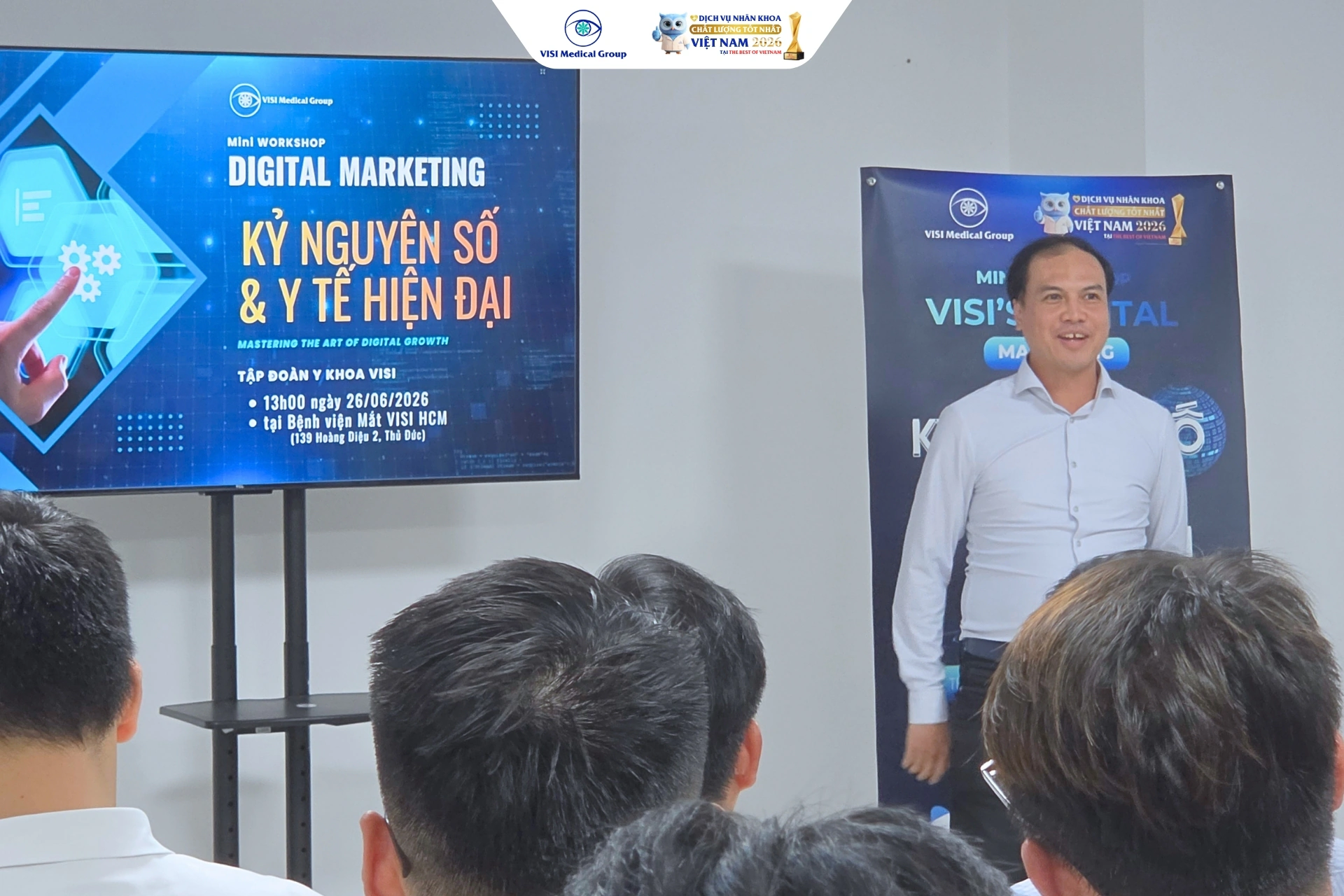 chia sẻ của chuyên gia tại buổi workshop
